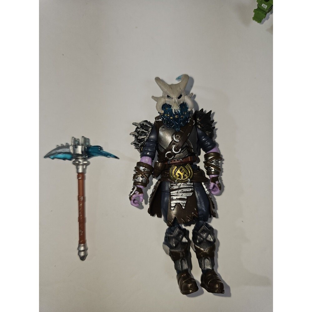 Fortnite Ragnarok Action Figure Poseable 4” Toy Skull Head Armor Epic Games